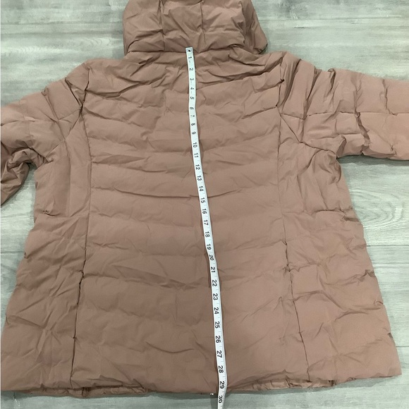 Women's 32 Degrees 3X 3XL Power Tech Jacket Coat Quilted Brown Lightweight Hood - Picture 7 of 13